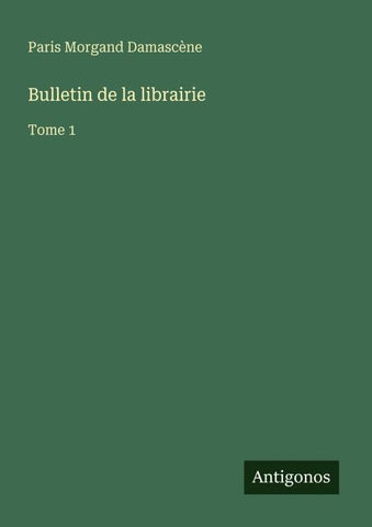 Bulletin de la librairie