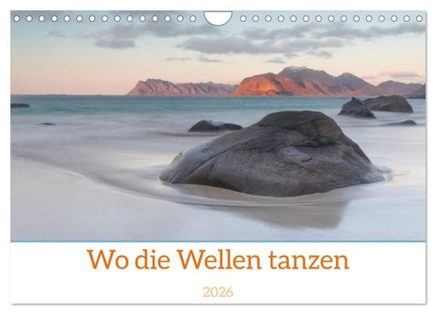 Wo die Wellen tanzen (Wandkalender 2026 DIN A4 quer), CALVENDO Monatskalender