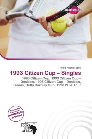 1993 Citizen Cup - Singles