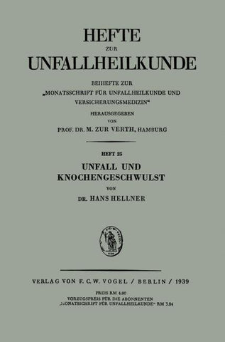 Unfall und Knochengeschwulst