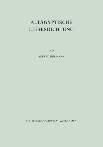 Altägyptische Liebesdichtung