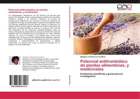 Potencial antitrombótico de plantas alimenticias, y medicinales