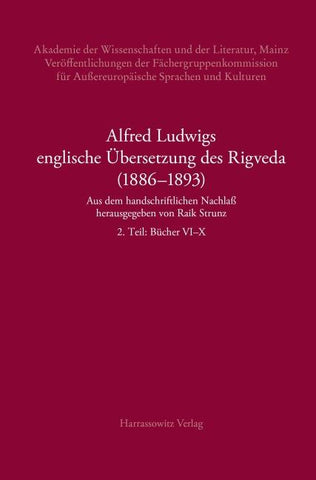 Alfred Ludwigs englische Übersetzung des Rigveda (1886–1893)