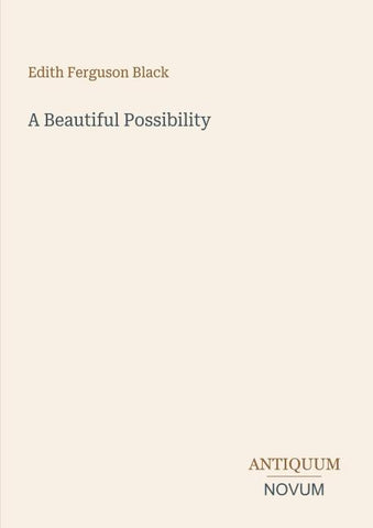 A Beautiful Possibility