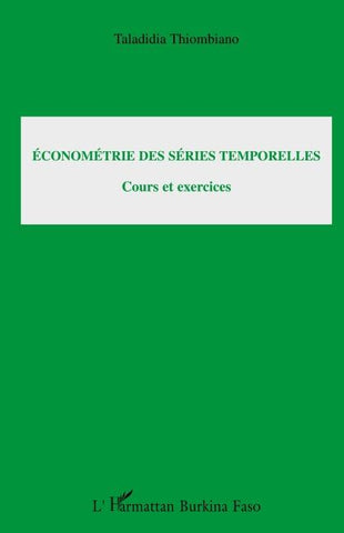 Econométrie des séries temporelles