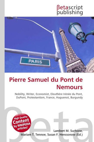 Pierre Samuel du Pont de Nemours