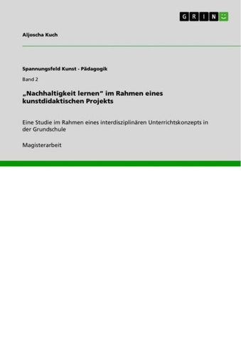 "Nachhaltigkeit lernen" im Rahmen eines kunstdidaktischen Projekts