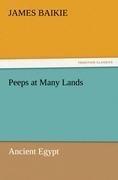 Peeps at Many Lands: Ancient Egypt