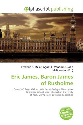 Eric James, Baron James of Rusholme