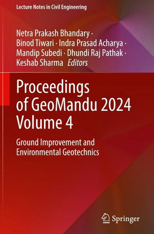 Proceedings of GeoMandu 2024 Volume 4