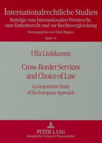 Cross-Border Services and Choice of Law