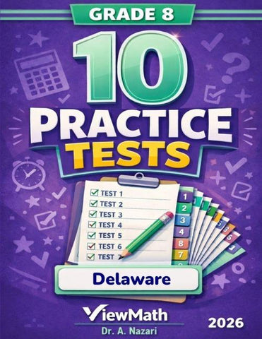10 Delaware DeSSA Grade 8 Math Practice Tests