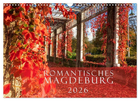 Romantisches Magdeburg (Wandkalender 2026 DIN A3 quer), CALVENDO Monatskalender