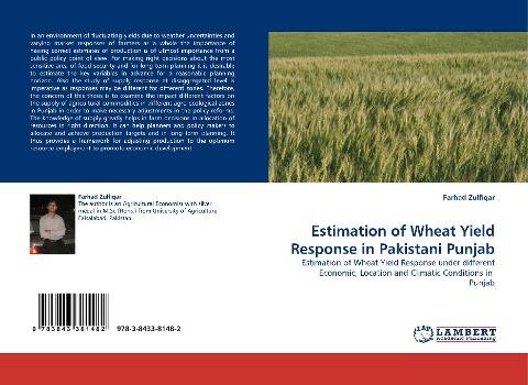 Estimation of Wheat Yield Response in Pakistani Punjab