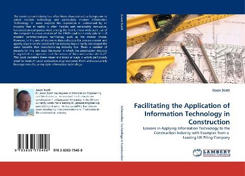 Facilitating the Application of Information Technology in Construction