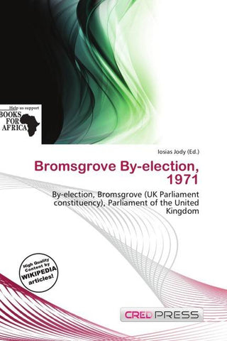 Bromsgrove By-election, 1971