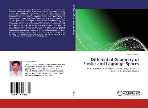 Differential Geometry of Finsler and Lagrange Spaces