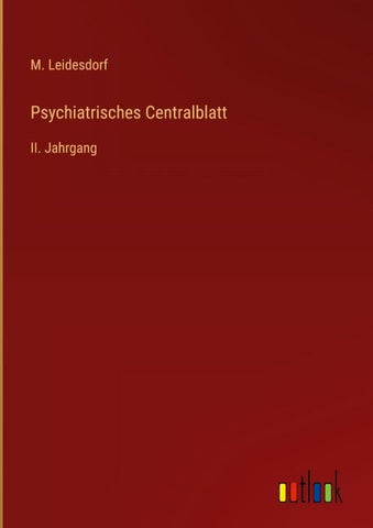 Psychiatrisches Centralblatt
