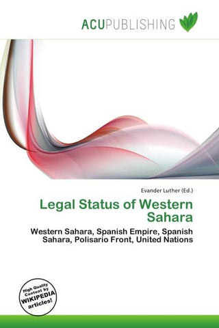 Legal Status of Western Sahara