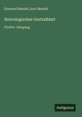 Neurologisches Centralblatt