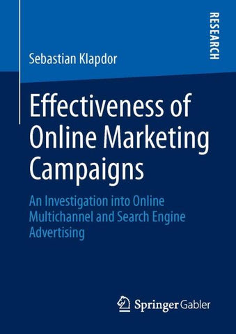 Effectiveness of Online Marketing Campaigns