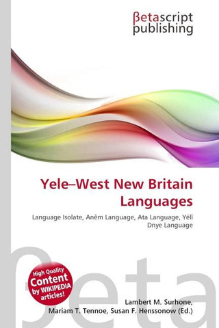 Yele-West New Britain Languages