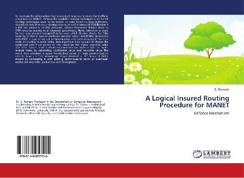 A Logical Insured Routing Procedure for MANET