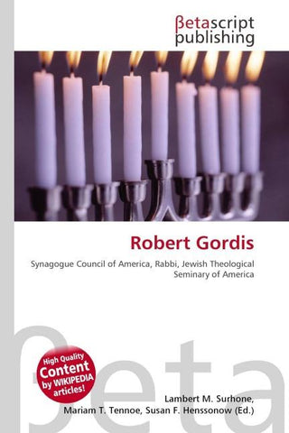 Robert Gordis