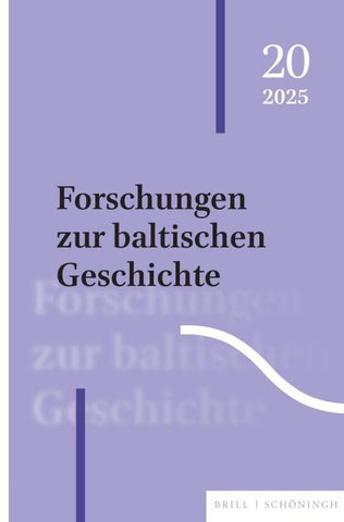 Forschungen zur baltischen Geschichte