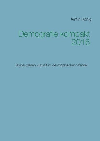 Demografie kompakt 2016