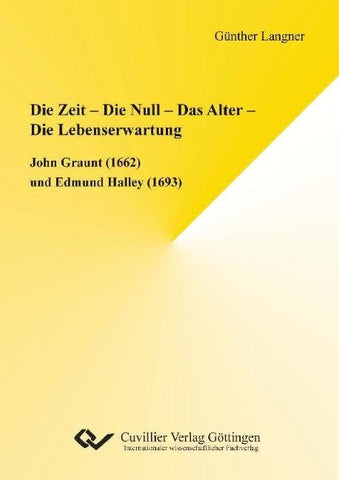 Die Zeit - Die Null - Das Alter - Die Lebenserwartung. John Graunt (1662) und Edmund Halley (1693)