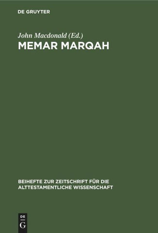 Memar Marqah