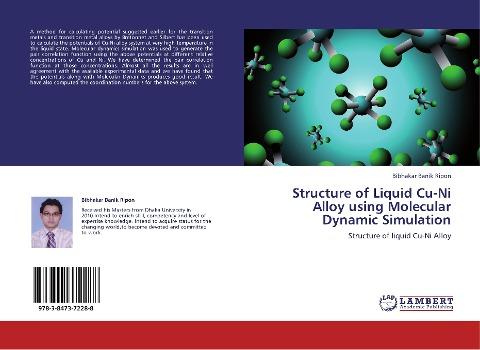 Structure of Liquid Cu-Ni Alloy using Molecular Dynamic Simulation