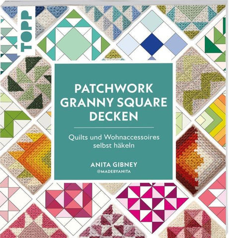 Patchwork Granny Square Decken
