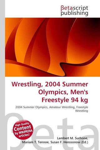 Wrestling, 2004 Summer Olympics, Men's Freestyle 94 kg