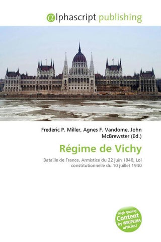 Régime de Vichy