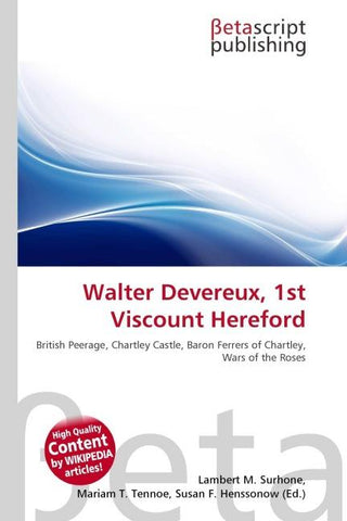 Walter Devereux, 1st Viscount Hereford