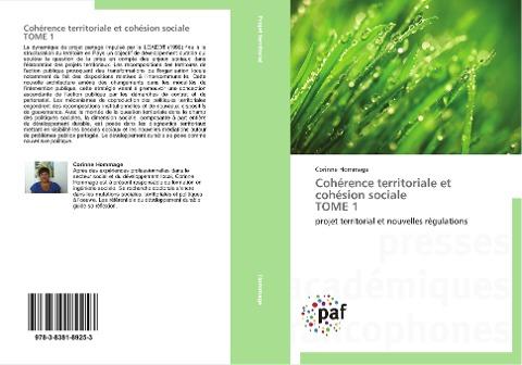 Cohérence territoriale et cohésion sociale   TOME 1