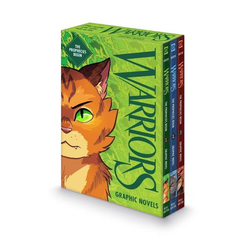 The Warriors Graphic Novel Box Set: The Prophecies Begin