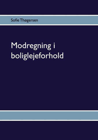 Modregning i boliglejeforhold