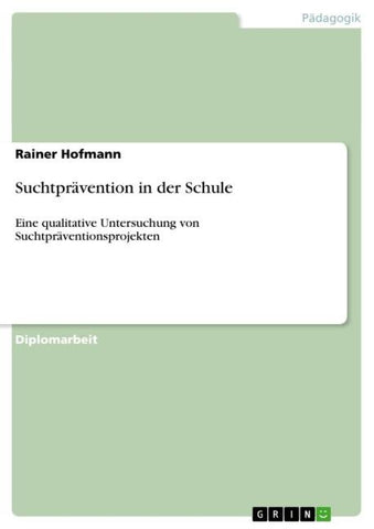 Suchtprävention in der Schule