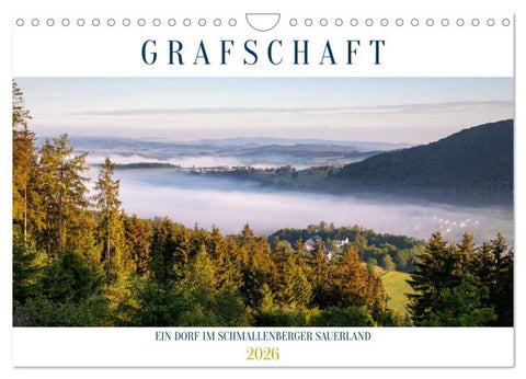 Grafschaft, ein Dorf im Schmallenberger Sauerland (Wandkalender 2026 DIN A4 quer), CALVENDO Monatskalender