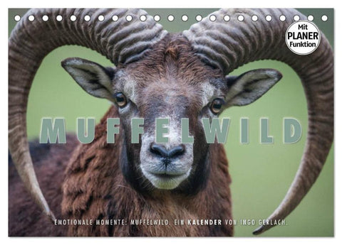 Emotionale Momente: Muffelwild. (Tischkalender 2026 DIN A5 quer), CALVENDO Monatskalender