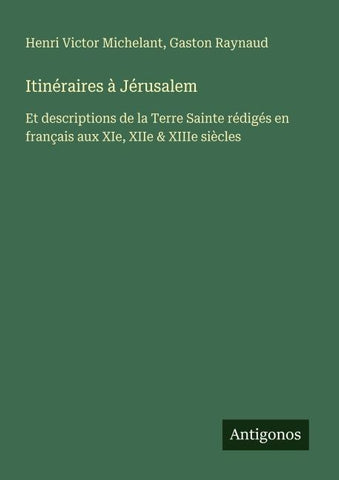 Itinéraires à Jérusalem