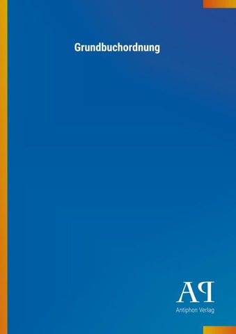 Grundbuchordnung
