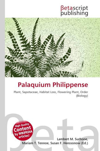 Palaquium Philippense