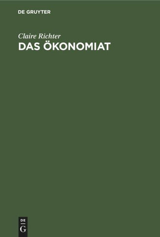 Das Ökonomiat