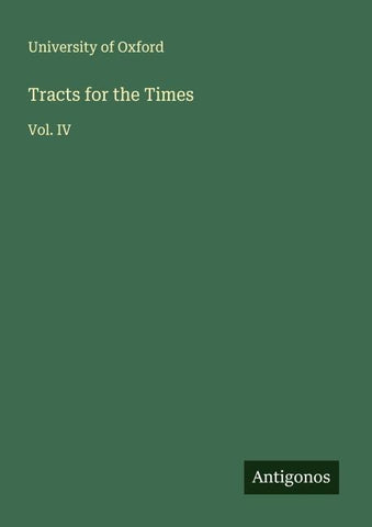 Tracts for the Times
