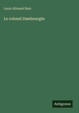 Le colonel Dambourgès