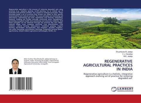 REGENERATIVE AGRICULTURAL PRACTICES IN INDIA